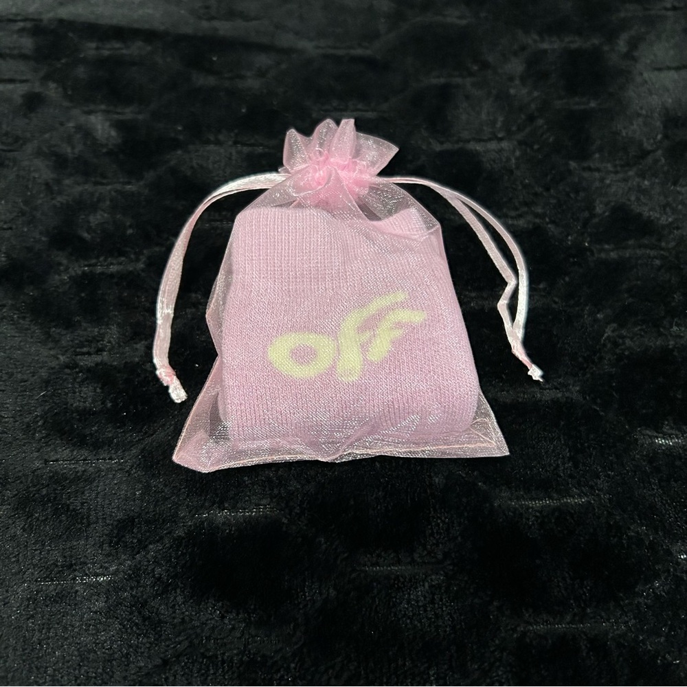 Off-White Brand Baby Socks Lavendar Size 3-6 Months - Picture 8 of 8